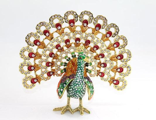 Swarovski Taşlı Tavuskuşu Model 3