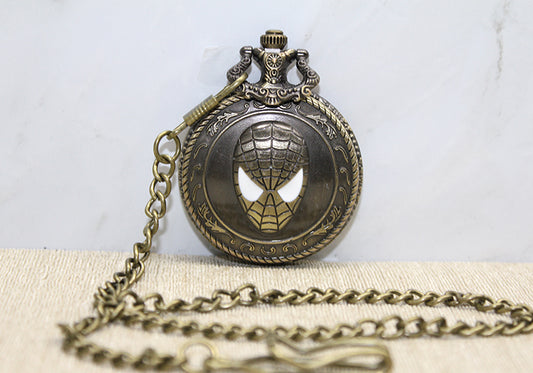 Spiderman Tasarımlı Köstekli Saat Model 2