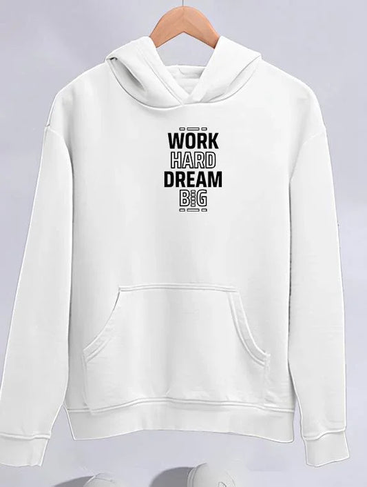 Kışlık Üç İplik Kapüşonlu SweatShirt - Siyah