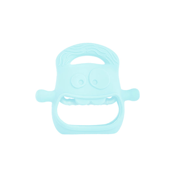 Mavi Bebek Silikon Diş Kaşıyıcı