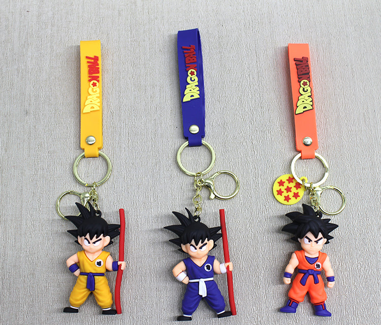 Dragon Ball Silikon Anahtarlık