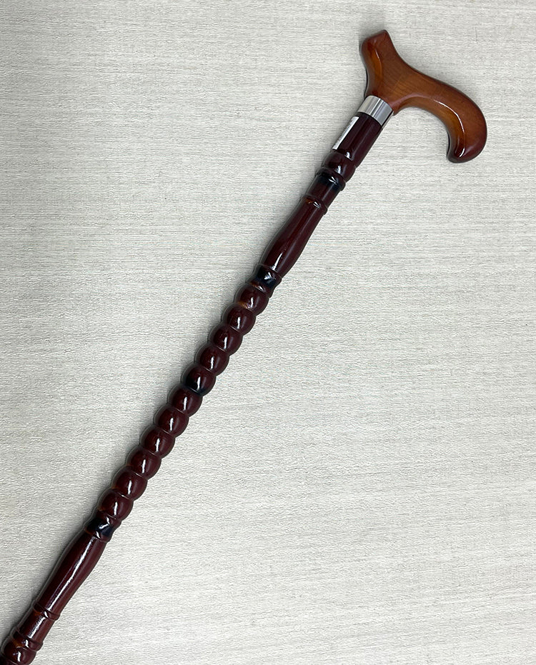 Rahat Tutuşlu Kahverengi Ahşap Baston