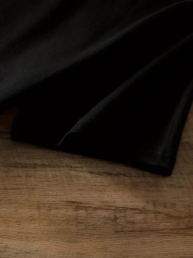 20/1 Penye Compack Ayı Baskılı Oversize Bisiklet Yaka Kısa Kol T-shirt - Beyaz