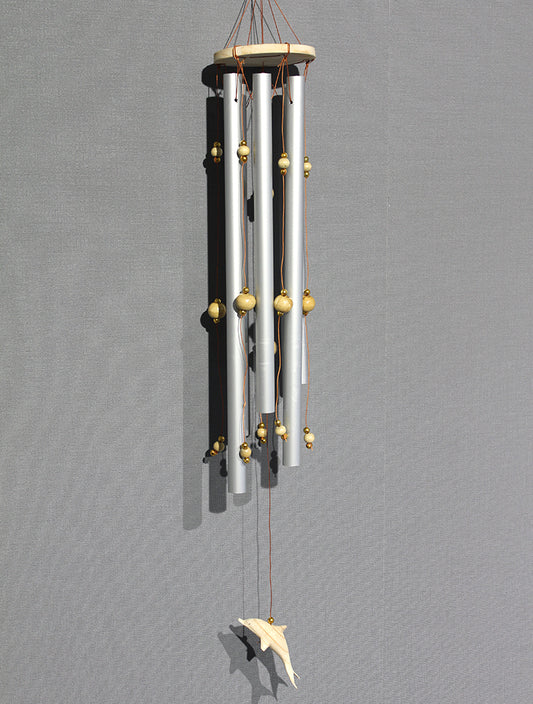 Boncuklu Metal Rüzgar Çanı Model 1