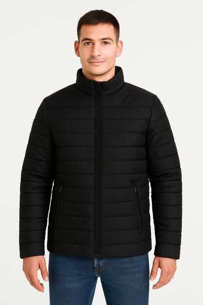 Erkek Ovarsize Kapüşonlu Swetshirt Kanguru Çepli Cıtcıtlı 3 iplik Şardonlu Hoodie - Siyah