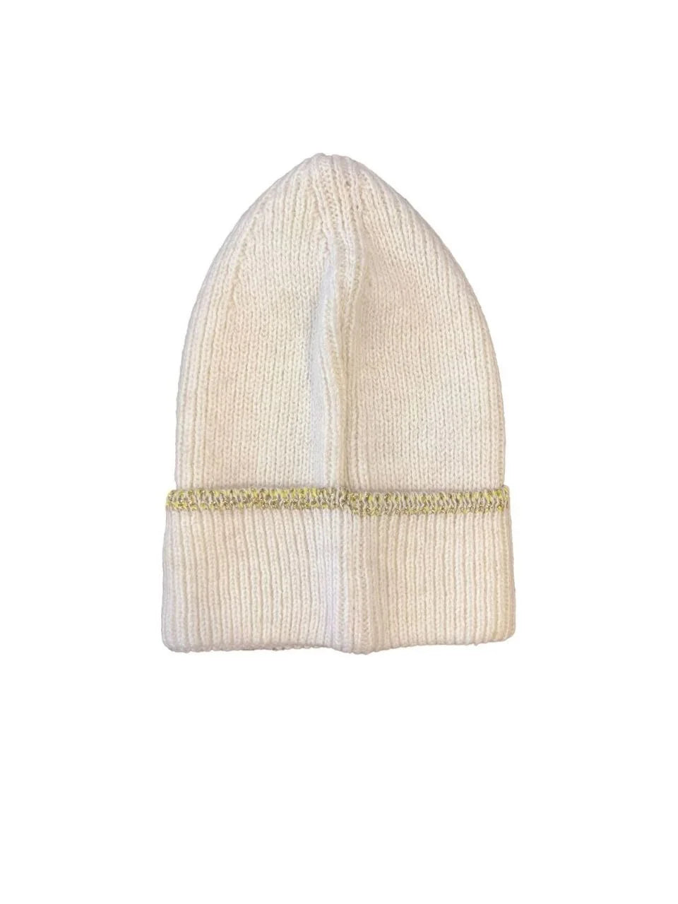 Kadın Dokuma Simli Triko Bere - Siyah